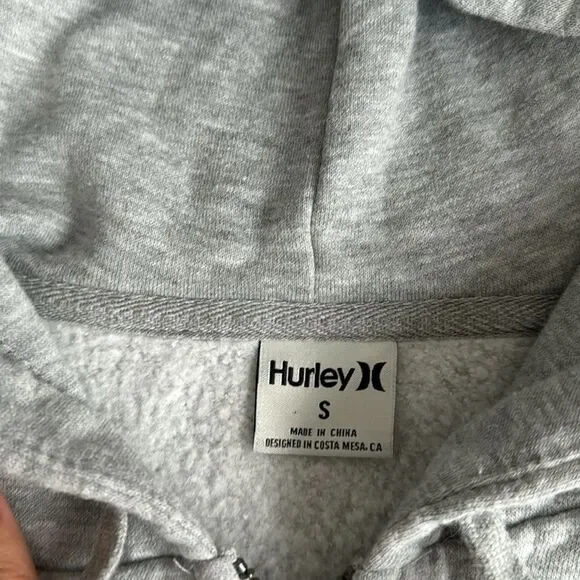 NWOT HURLEY FULL ZIP SOFT HOODIE S - Picture 3 of 5